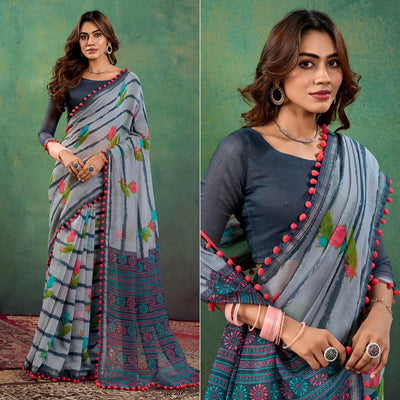grey-floral-printed-mul-mul-cotton-saree