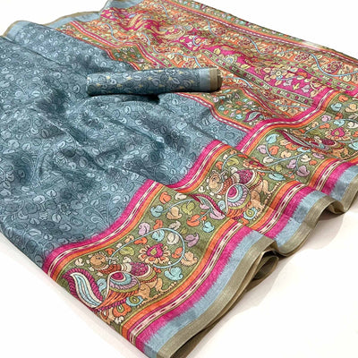 grey-floral-digital-printed-cotton-silk-saree-2