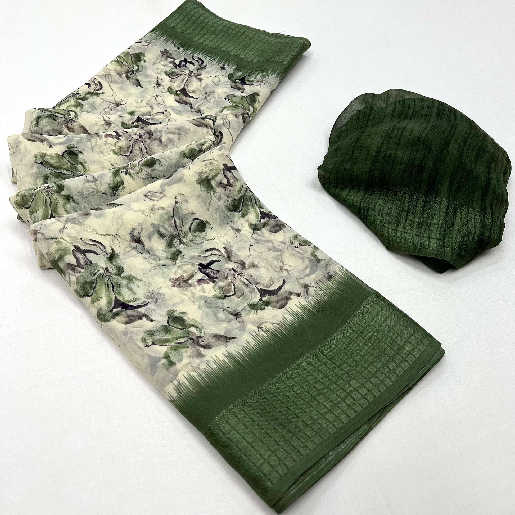 green-floral-printed-georgette-saree-12