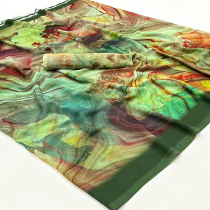 green-digital-printed-georgette-saree-3