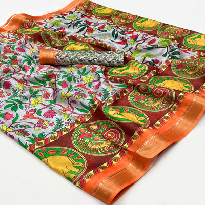 grey-digital-printed-dola-silk-saree