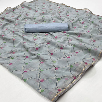 grey-foil-printed-georgette-saree-3