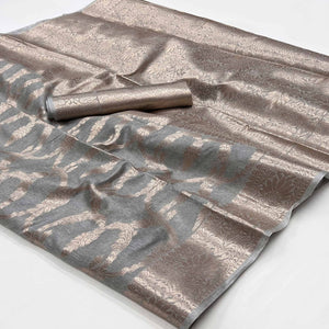 grey-floral-woven-cotton-silk-saree