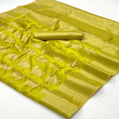 green-floral-woven-organza-saree-12