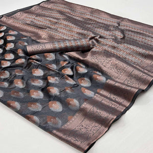 grey-floral-woven-organza-saree-11