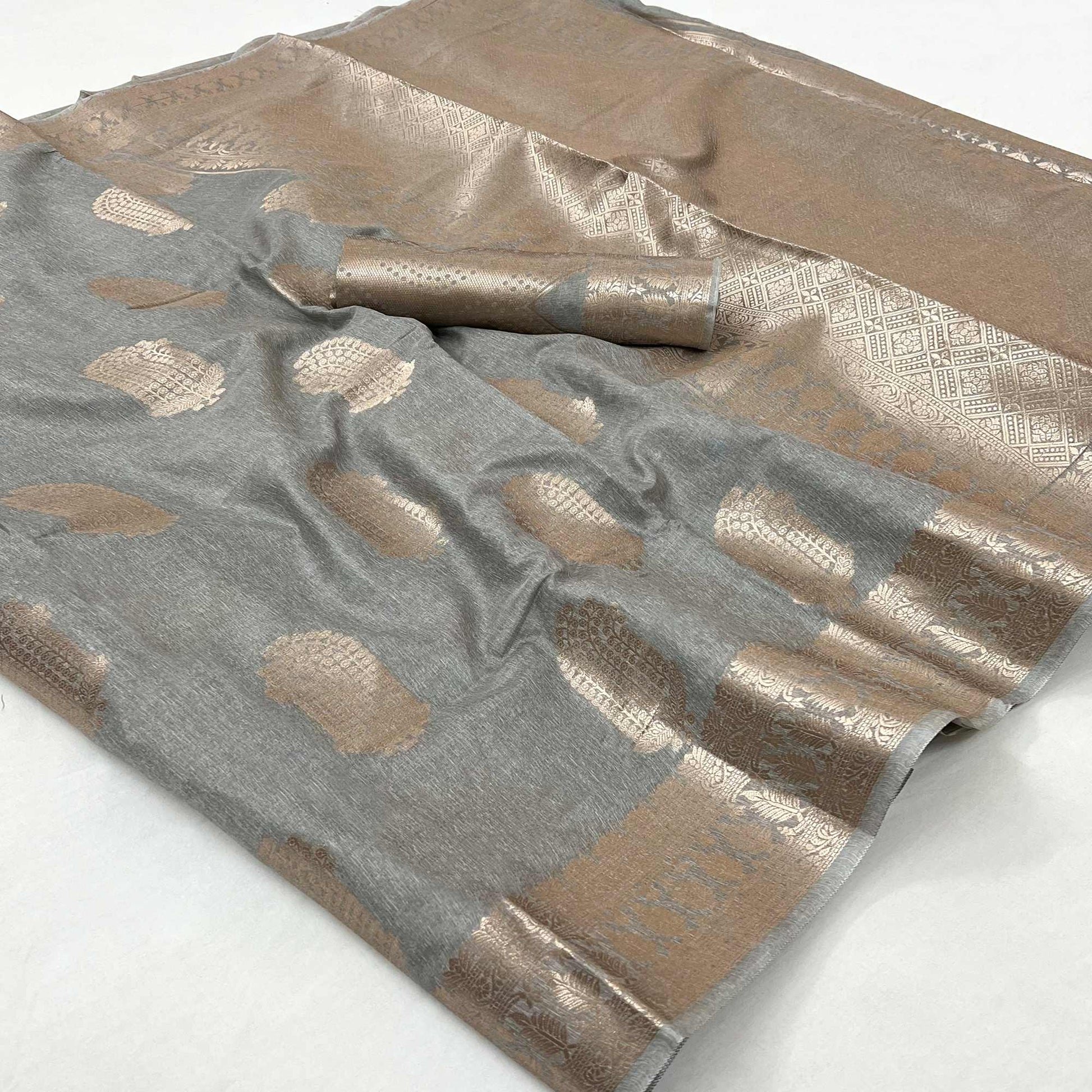 grey-floral-woven-georgette-saree