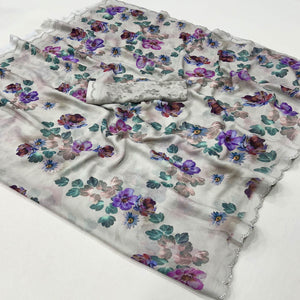 grey-floral-digital-printed-georgette-saree-with-stonework-border