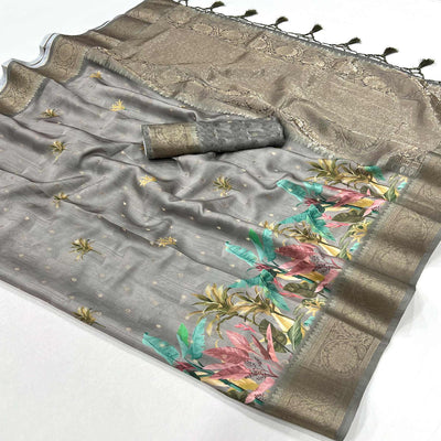grey-floral-woven-with-digital-printed-satin-saree