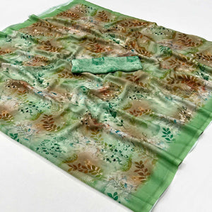 green-floral-digital-printed-georgette-saree-7