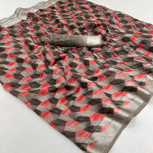 grey-gajari-geometric-printed-cotton-blend-saree