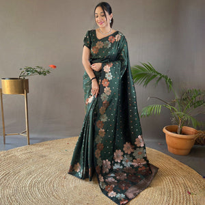 green-women-floral-woven-kanjivaram-silk-saree