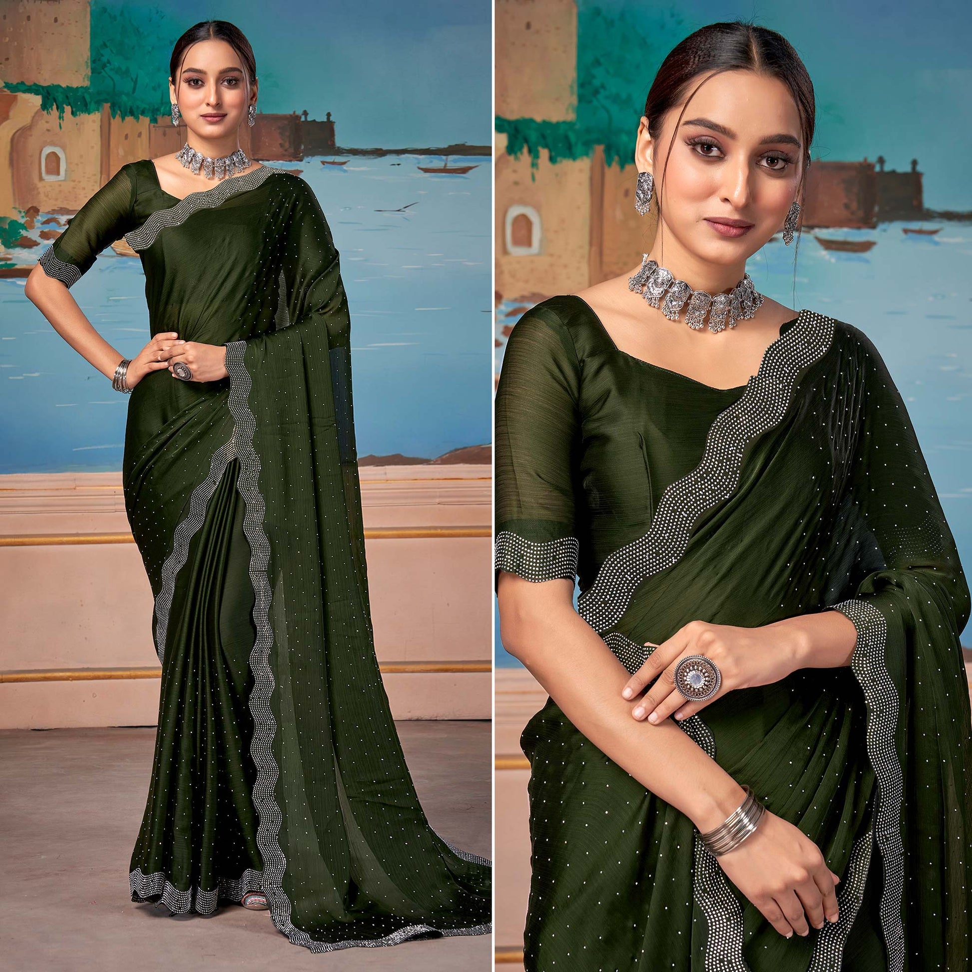 green-swarovski-work-satin-saree-2