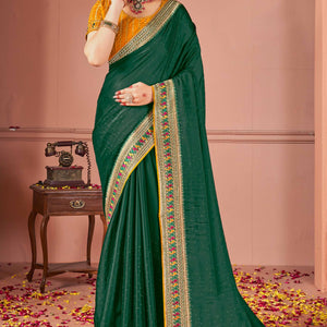 green-swarovski-work-satin-rangoli-saree-with-embroidered-border