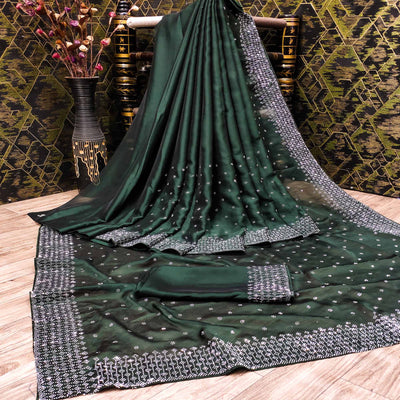 green-floral-swarovski-work-georgette-saree-1