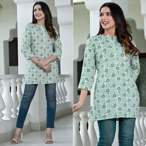 green-floral-foil-printed-rayon-top-1