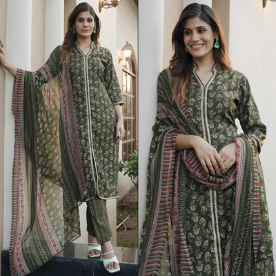 green-floral-foil-printed-modal-suit