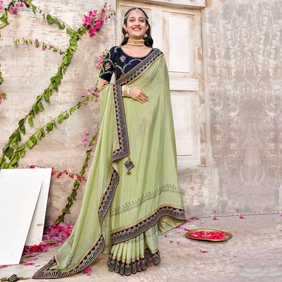 green-embroidered-chinon-saree-with-swarovski-work
