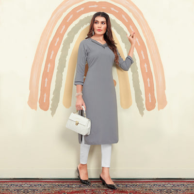 grey-mirror-embroidered-cotton-blend-kurti