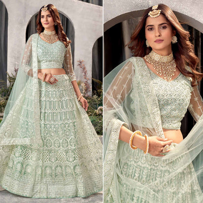 green-floral-sequins-embroidered-net-lehenga-choli