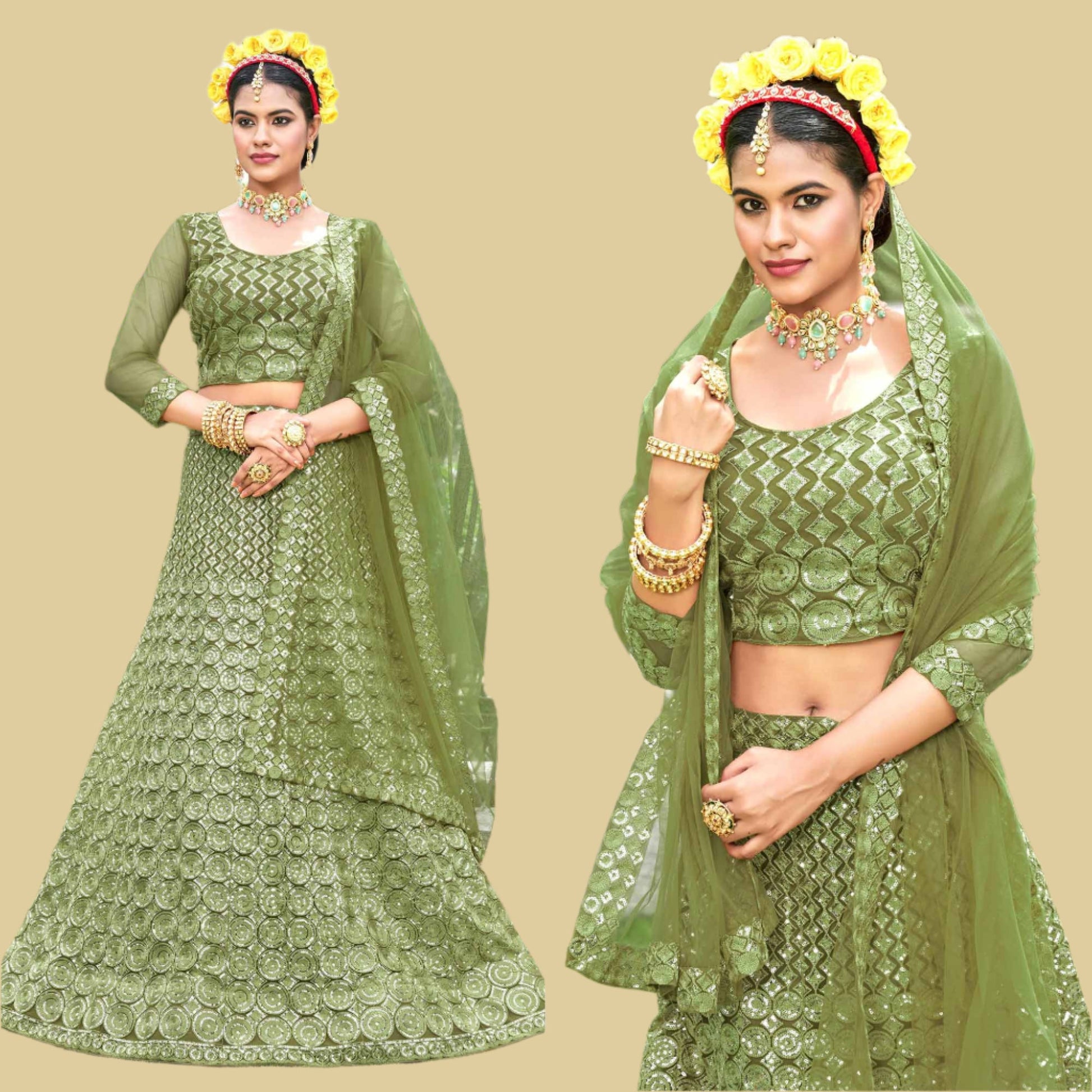 green-sequins-embroidered-net-lehenga-choli-2