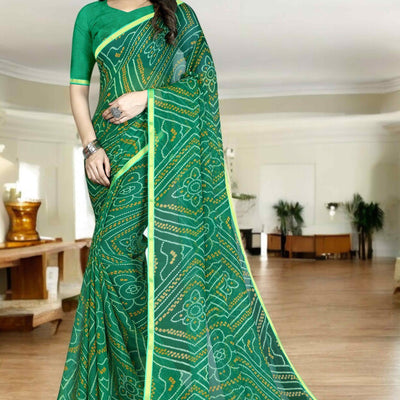 green-bandhani-printed-chiffon-saree-with-lace-border-10