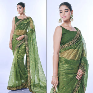 green-sequins-embroidered-net-saree