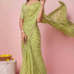 green-sequins-embroidered-georgette-saree-17
