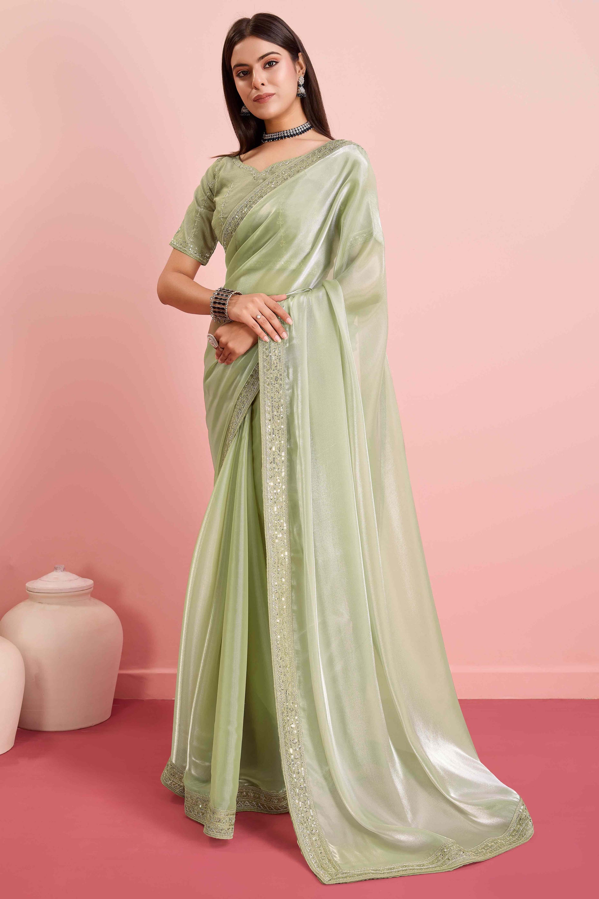 green-solid-with-floral-sequins-embroidered-jimmy-choo-tissue-saree