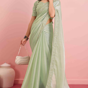 green-solid-with-sequins-embroidery-border-mulberry-silk-saree