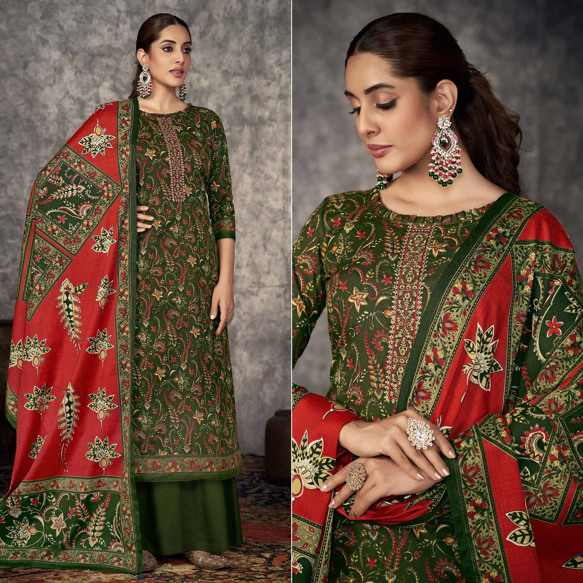 green-printed-with-embroidered-pashmina-suit-1