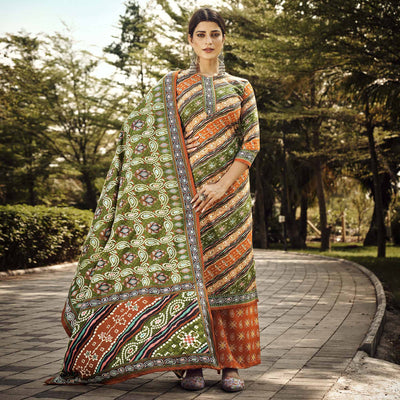 green-rust-printed-pashmina-suit