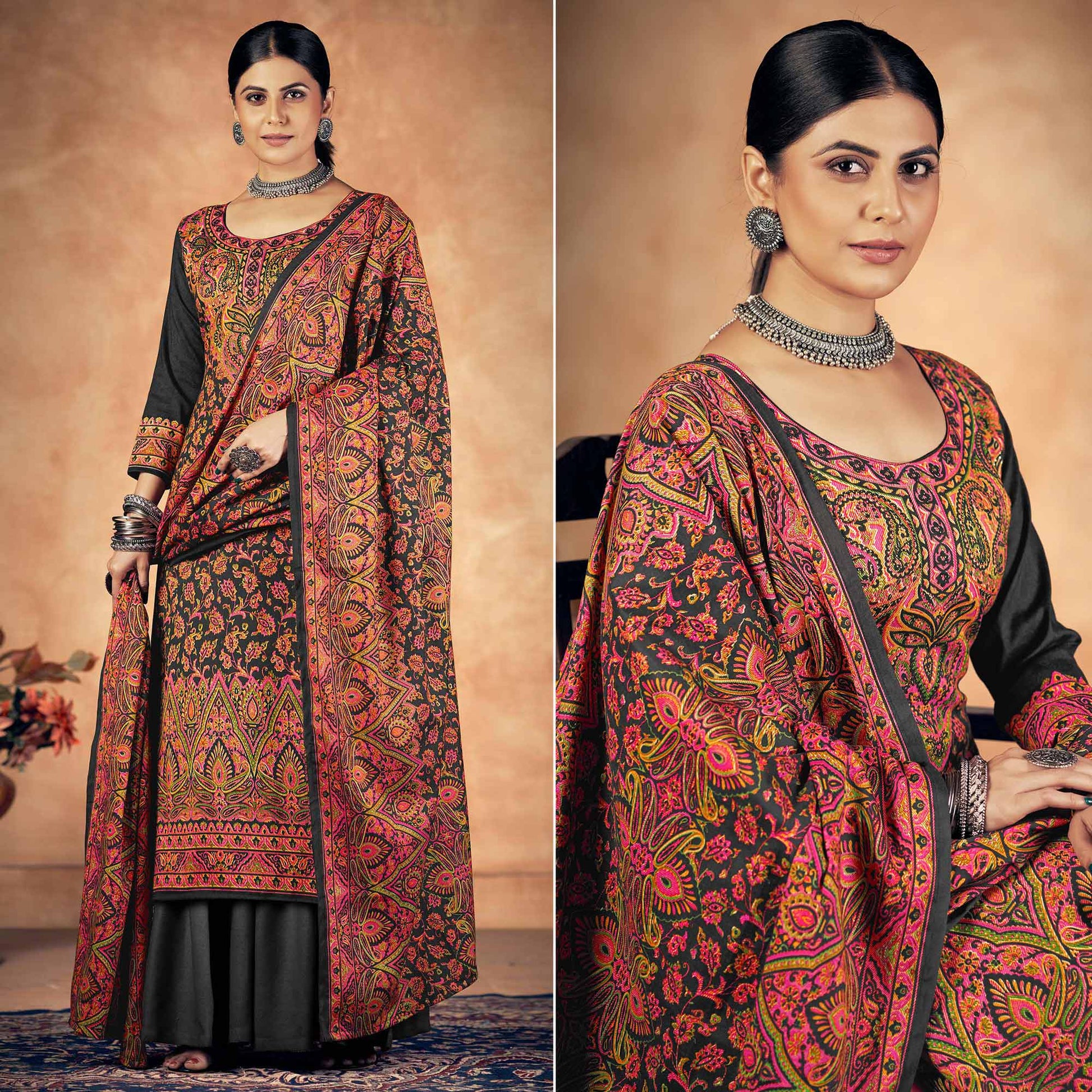 grey-floral-printed-pashmina-woolen-suit