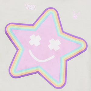 BAD RABBIT BEIGE STAR HOODIE
