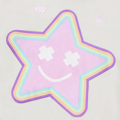 BAD RABBIT BEIGE STAR HOODIE