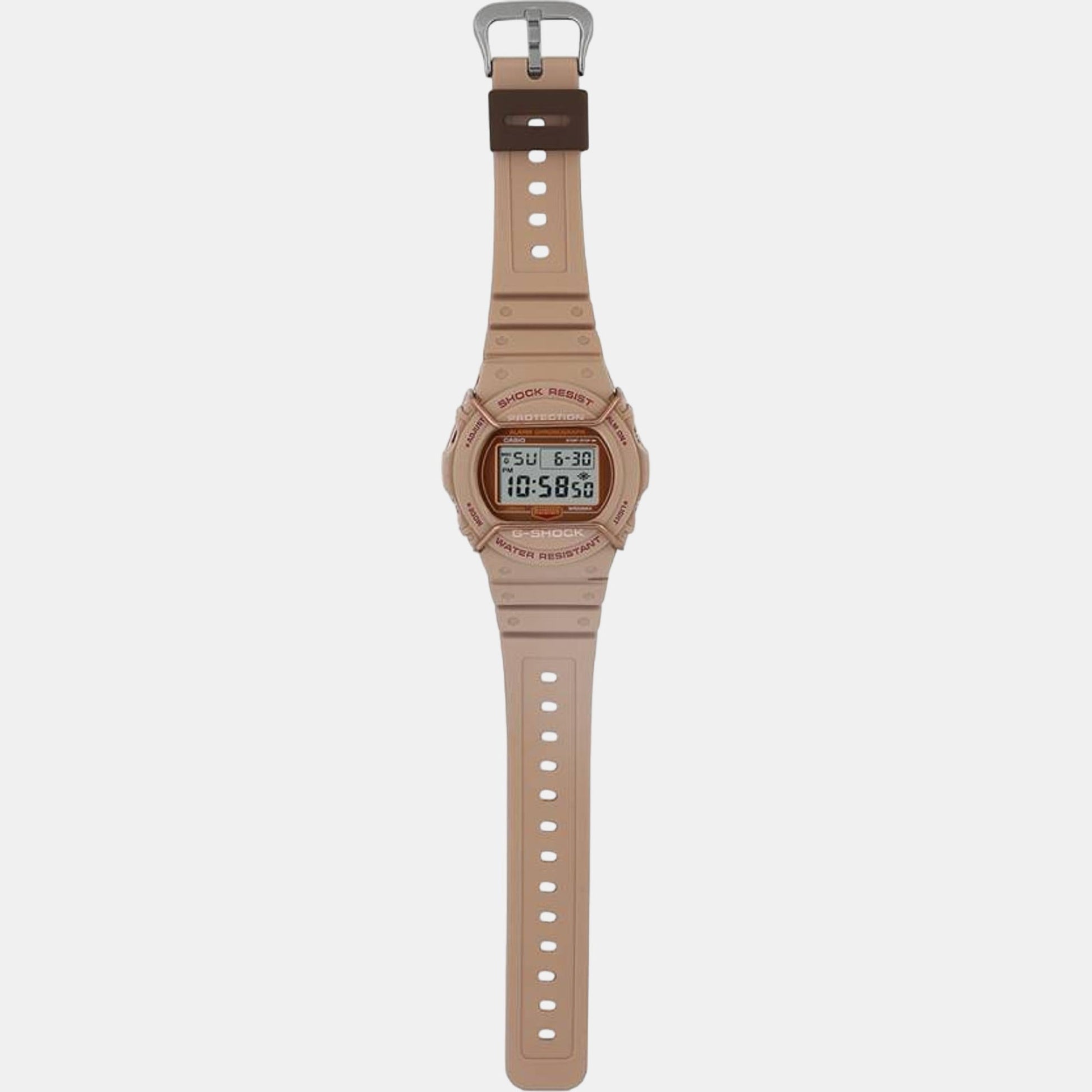G-Shock Men Quartz Silver Dial Digital Silicone Watch G1336
