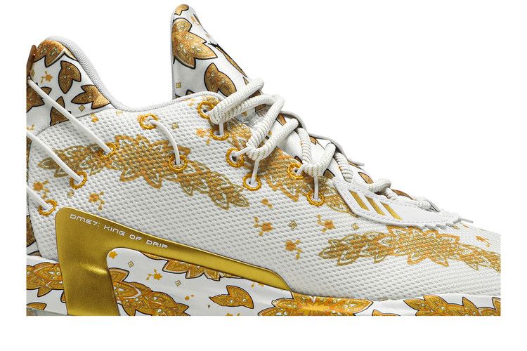 adidas Dame 7 Ric Flair White