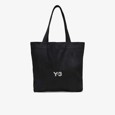 Y-3 | CANVAS TOTE { BLACK
