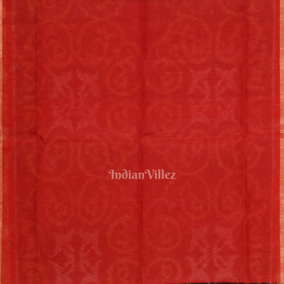 Multicolor Pochampally Ikat Sico (Silk & Cotton) Saree with Zari Border