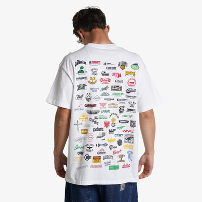 Carhartt | S/S LOGO T-SHIRT { WHITE