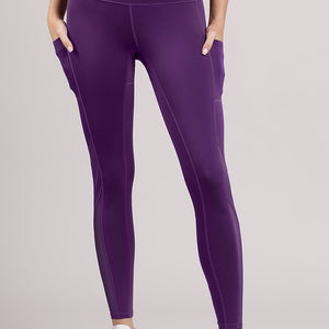 Energize Panelled Tights - Imperial Purple