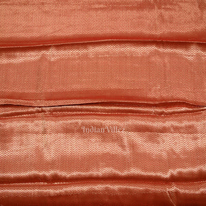 Maroon Red Bandhini Work Pure Chiniya Silk Banarasi Saree