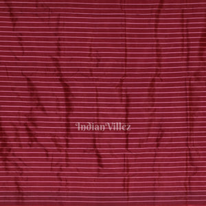 Wine Contemporary Odisha Handloom Silk Saree