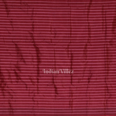 Wine Contemporary Odisha Handloom Silk Saree
