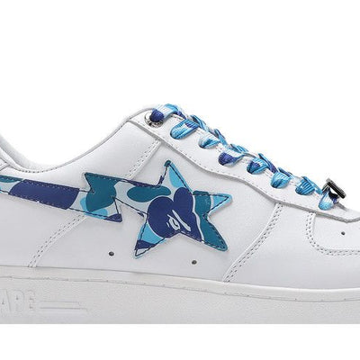 A Bathing Ape Bape Sta Low White ABC Camo Blue (2021)