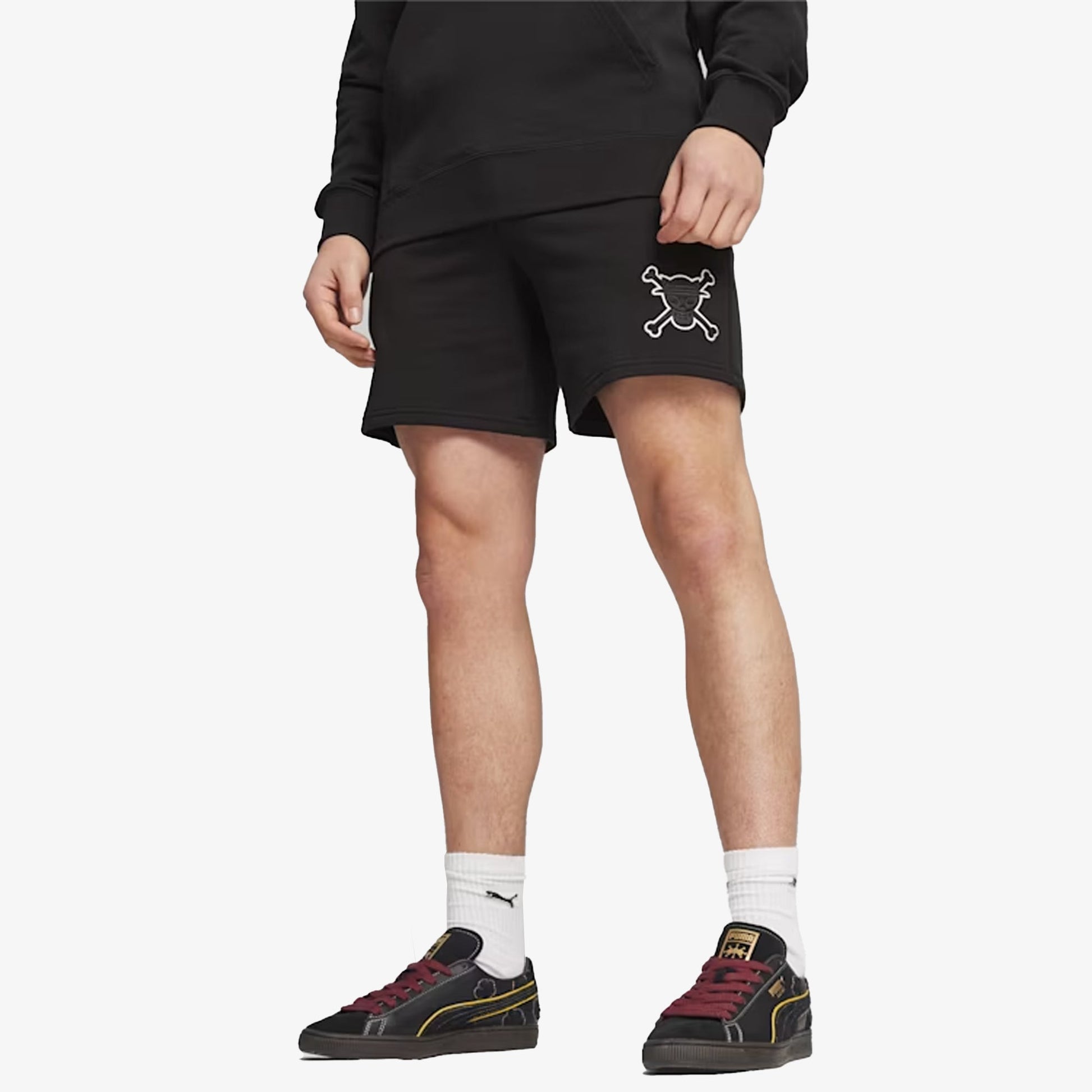 Puma | x ONE PIECE SHORTS  { BLACK