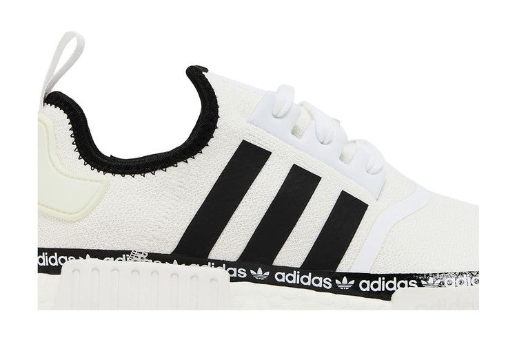 adidas NMD R1 Cloud White Logo Strip