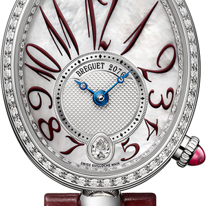 Breguet Reine De Naples Red Strap 36.50 mm for Women