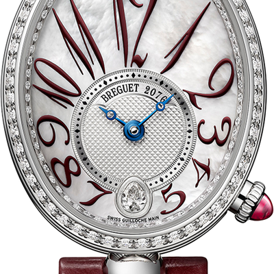 Breguet Reine De Naples Red Strap 36.50 mm for Women