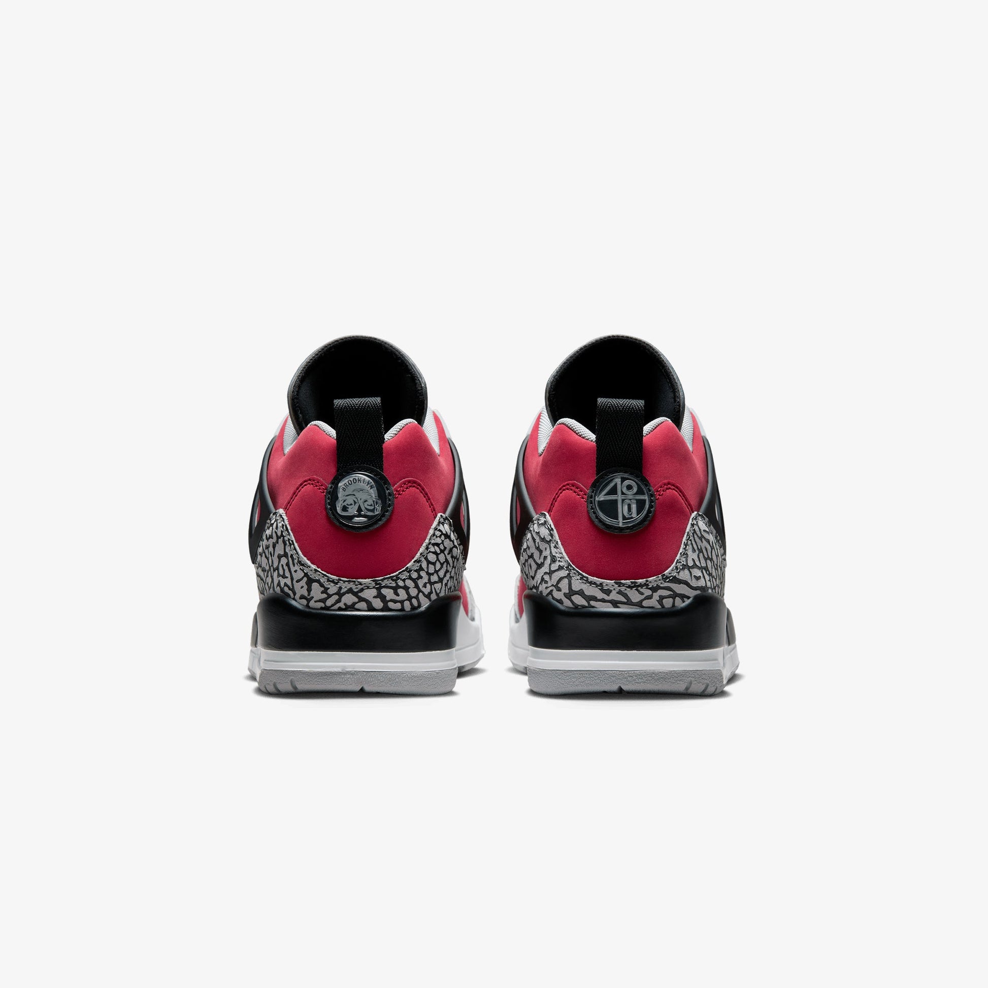 JORDAN | SPIZIKE LOW { GYM RED/BLACK-WOLF GREY-COOL GREY
