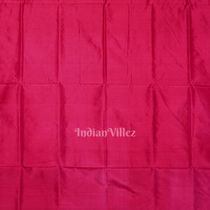 Grey Rani Pink Tribal Sambalpuri Silk Patta Saree